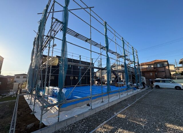 国分寺台中央・・上棟しました♬