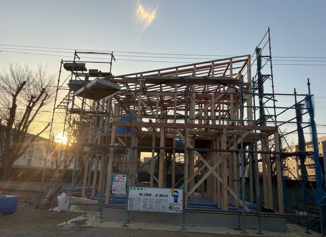 上棟しました♬